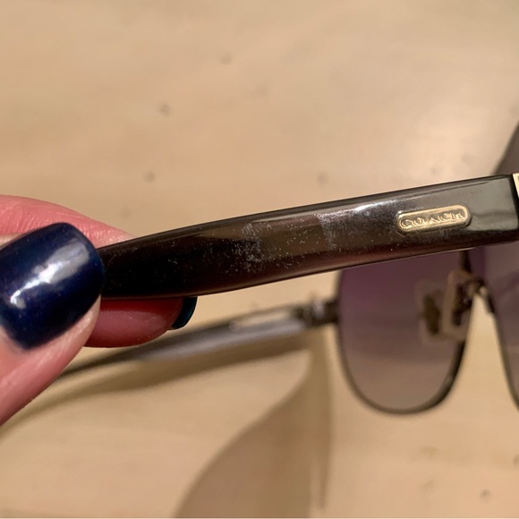 Coach Aviator Sunglasses - Picture 5 of 5